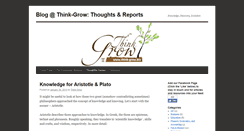 Desktop Screenshot of blog.think-grow.biz
