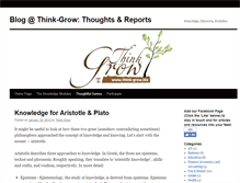 Tablet Screenshot of blog.think-grow.biz